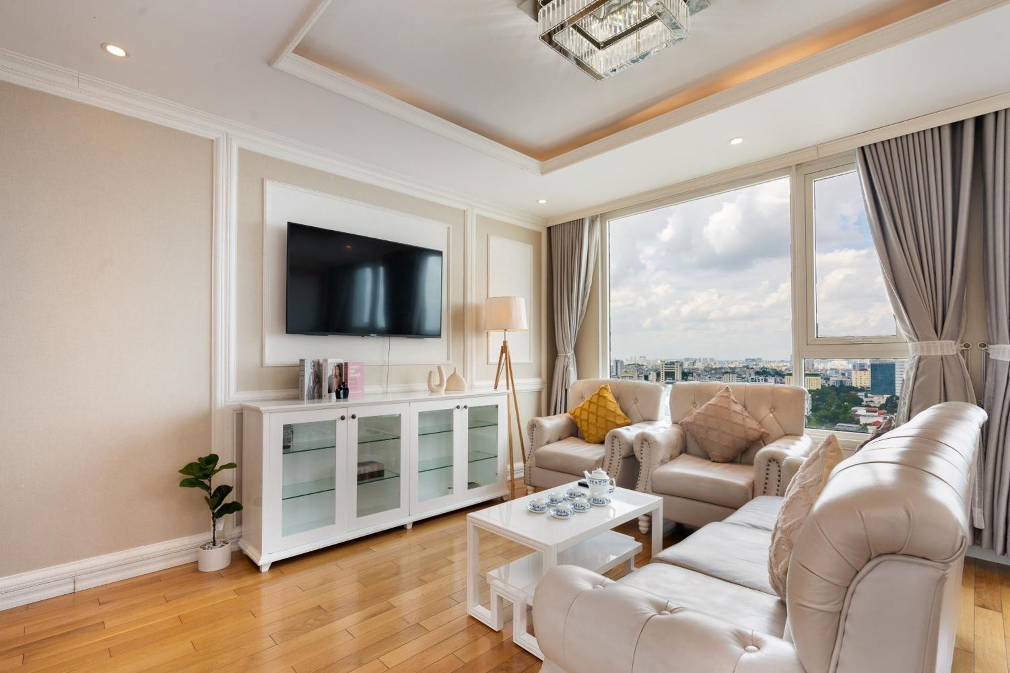 2Br 3Br Luxury Apartment Sky Pool Хошимин Экстерьер фото
